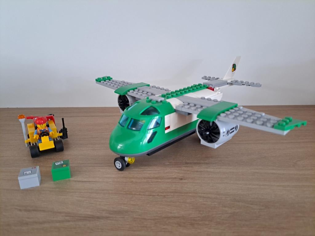 Lego City 60101 vrachtvliegtuig, Kinderen en Baby's, Speelgoed | Duplo en Lego, City, Lego, Ophalen of Verzenden, Zo goed als nieuw