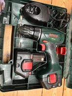 Tk bosch boormachine prs 12 incl koffer, Doe-het-zelf en Verbouw, Gereedschap | Boormachines, Ophalen of Verzenden, Zo goed als nieuw