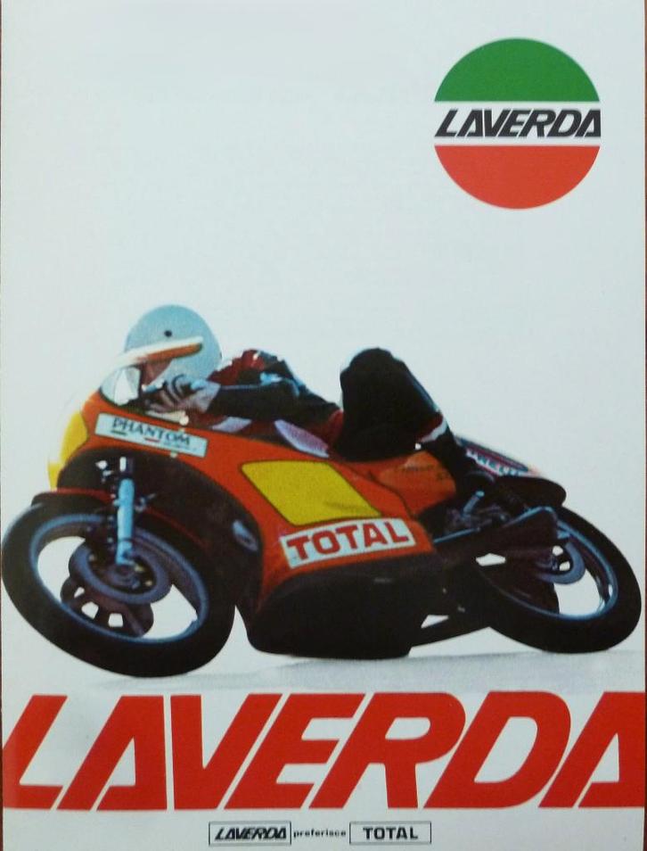 Folder LAVERDA 500/ 1200 1978, Motoren, Handleidingen en Instructieboekjes, Overige merken, Ophalen of Verzenden