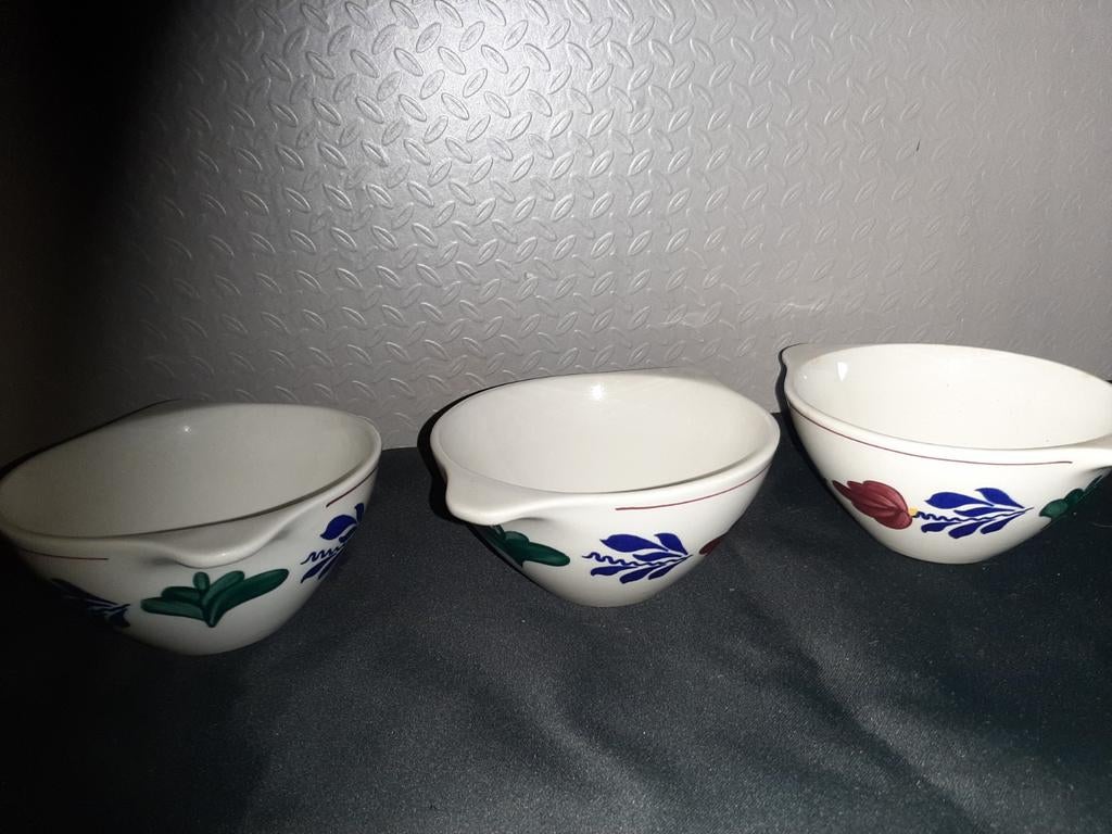 6 schaaltjes Boerenbont, Ophalen of Verzenden