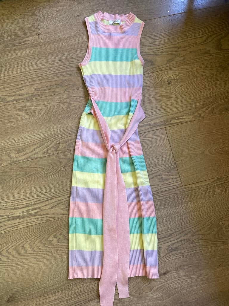 Gestreepte Zomerjurk voor Meisjes - Maat 10 (Yogo S.), Ophalen of Verzenden, Zo goed als nieuw