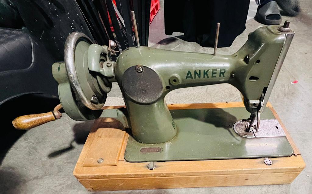 Vintage Anker Naaimachine, Ophalen, Gebruikt, Naaimachine, Overige merken