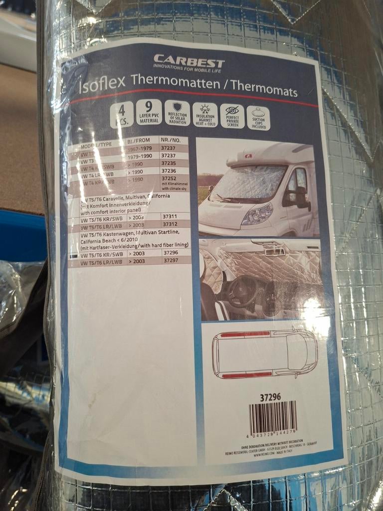 Raamisolatie  volkswagen t5 t6 kwb laadruimte camper, Ophalen of Verzenden, Zo goed als nieuw