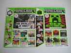 Minecraft het officiële magazine editie 06 + 08 met stickers, Ophalen of Verzenden, Zo goed als nieuw, Mojang, Fictie algemeen