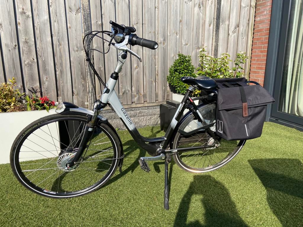 Gazelle Orange Comfort E-bike lage instap 51 cm, Fietsen en Brommers, Elektrische fietsen, 51 tot 55 cm, Ophalen, Gebruikt, Batavus