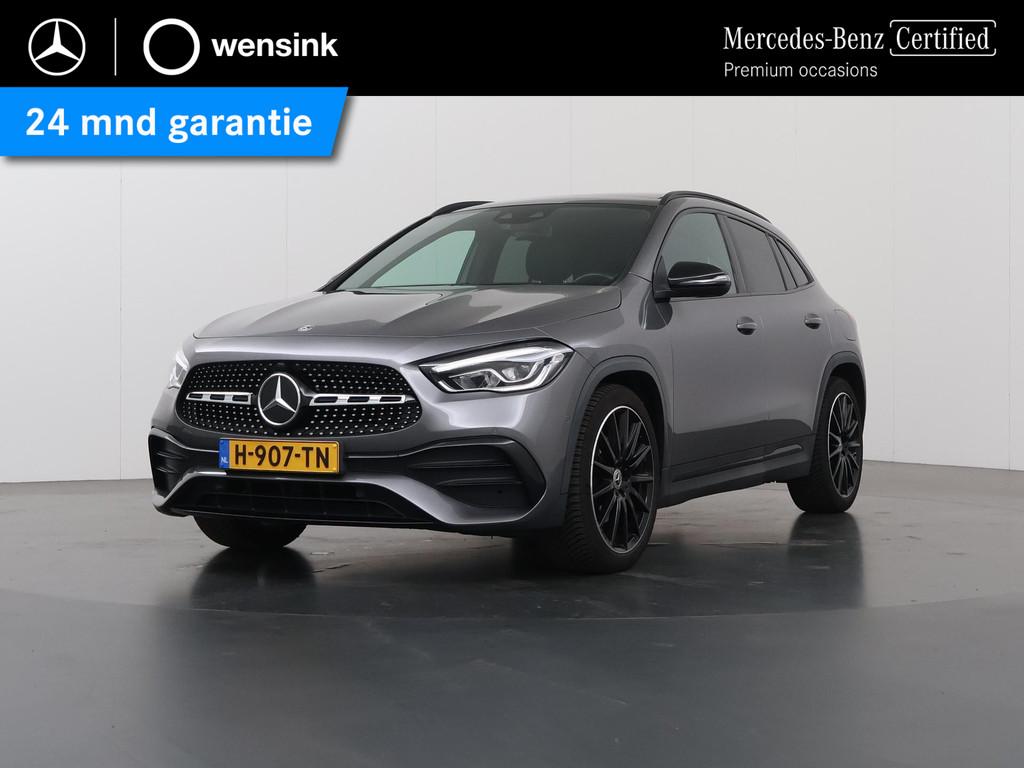 Mercedes-Benz GLA-klasse 200 AMG Line | Night | Panorama-sch, Auto's, Mercedes-Benz, Stof, 4 cilinders, 163 pk, Origineel Nederlands