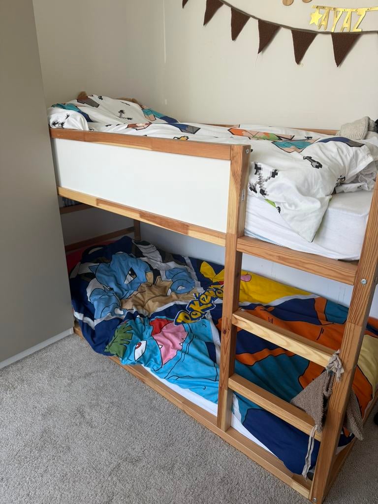 Ikea kura, Ophalen, Zo goed als nieuw, Stapelbed