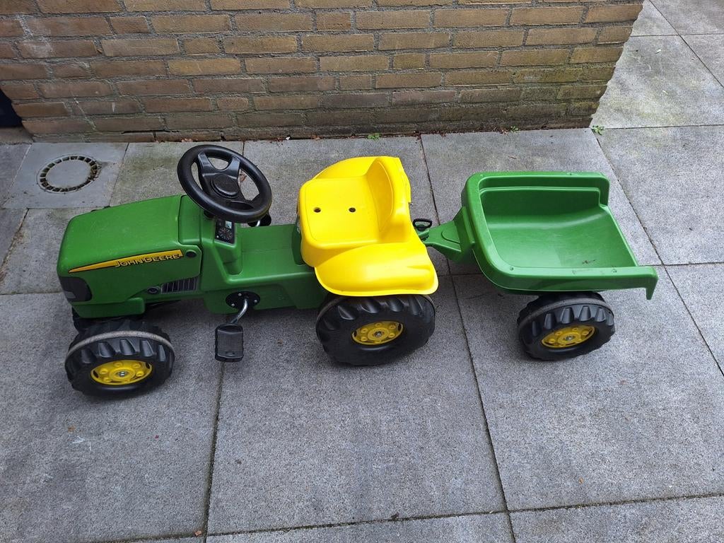 Rolly Toys John Deere traptractor met aanhanger, Kinderen en Baby's, Ophalen, Gebruikt, Overige merken
