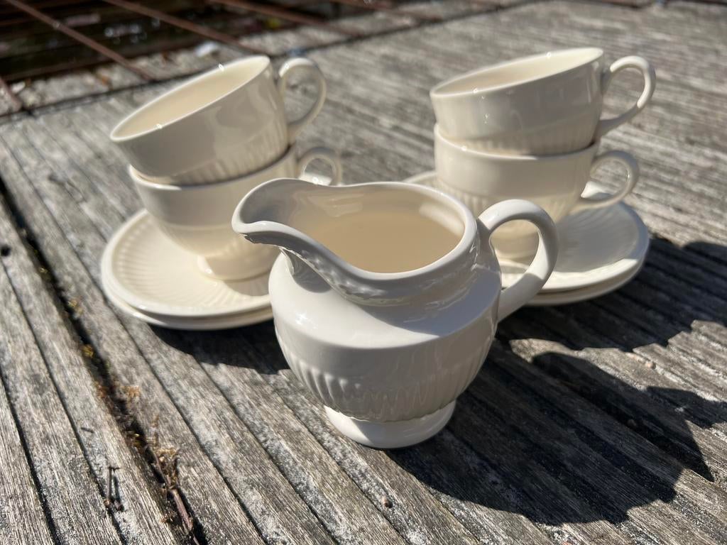 Wedgwood Edme servies, Ophalen of Verzenden, Zo goed als nieuw, Wedgwood, Kop(pen) en/of Schotel(s)