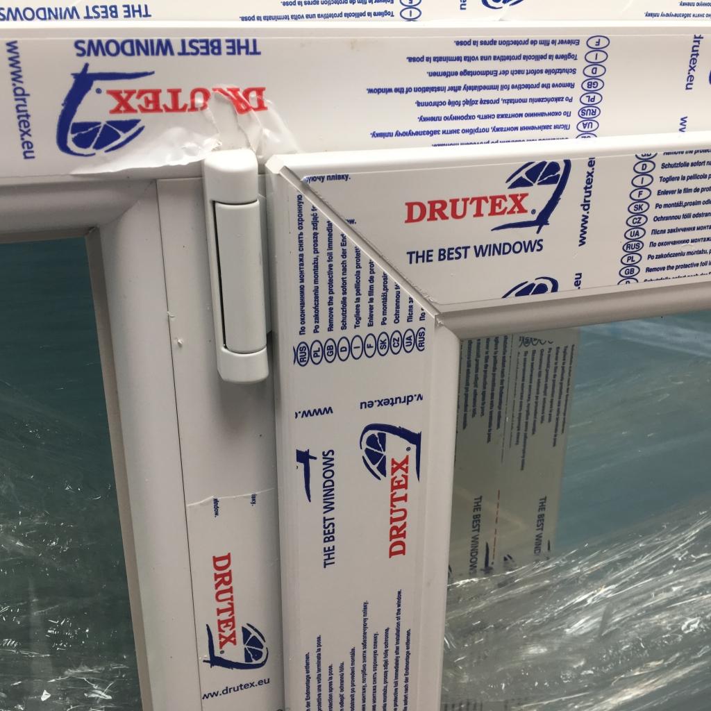 Kunststof kozijn 250 x 80 cm v-dk-v RAL 9016, Doe-het-zelf en Verbouw, Kozijnen en Schuifpuien, Niet ingevuld, Kunststof, Dakkapel