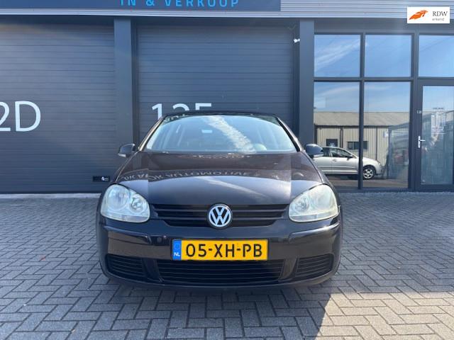 Volkswagen Golf 1.6 FSI Optive 4, Auto's, Gebruikt, 4 cilinders, 116 pk, Zwart