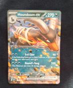 Pokémon  Houndoom EX 134/197 Obsidian Flames, Ophalen of Verzenden, Zo goed als nieuw, Losse kaart, Foil