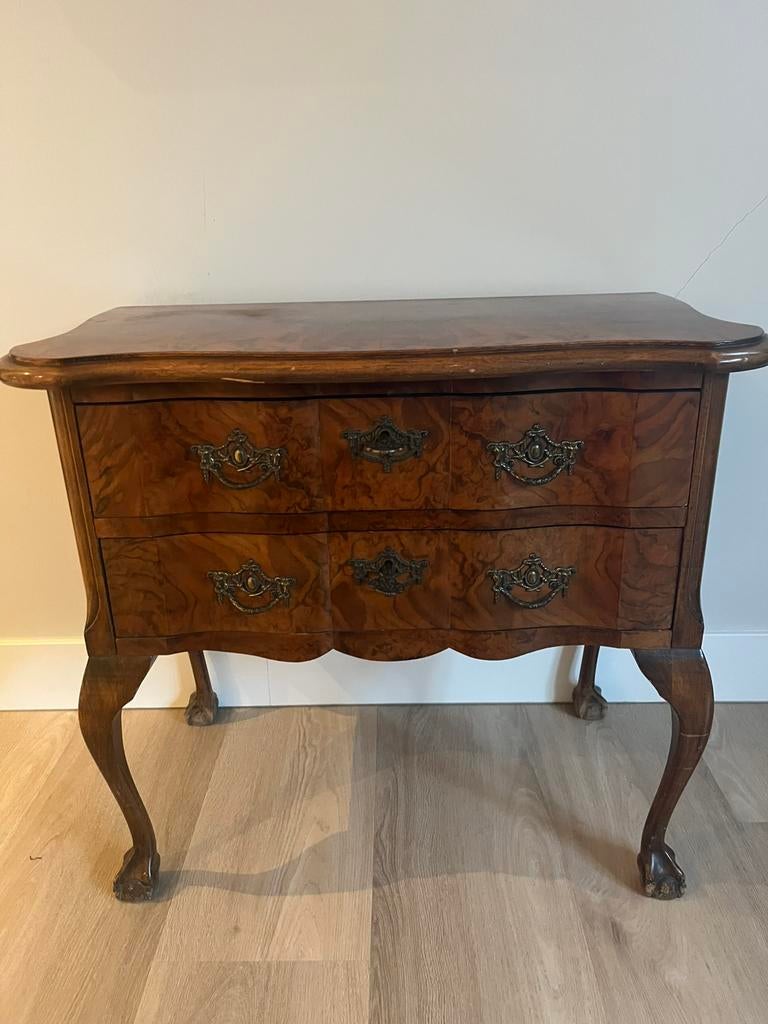 Prachtig vintage antiek kast / kastje / buikkast, Ophalen