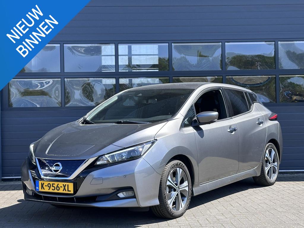 NISSAN LEAF N-CONNECTA 40 KWH (90% SOH) I AUTOMAAT I NAVIGAT, Auto's, Gebruikt, Huisgarantie, Origineel Nederlands, Leaf
