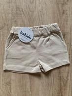 Nieuw - Babidu broekje beige maat 62-3 maanden, Ophalen of Verzenden, Nieuw, Jongetje of Meisje, Broekje
