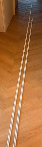Gordijnrails, Ophalen, Gebruikt, Wit, 200 cm of meer