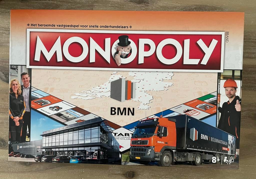 Monopoly BMN, Vijf spelers of meer, Ophalen of Verzenden, Nieuw