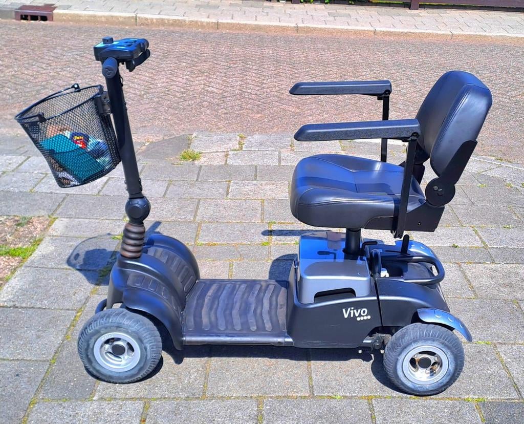 Opvouwbare scootmobiel vivo st4w traveller - in nieuw staat, Ophalen, Life and Mobility, 10 km/u of minder, Nieuw