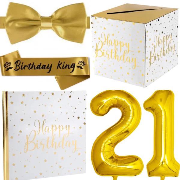 Birthday King set 21 jaar