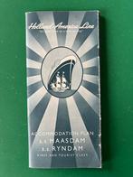 Holland Amerika Lijn Accommodatie plan ss Maasdam & Ryndam, Verzamelen, Ophalen of Verzenden, Boek of Tijdschrift