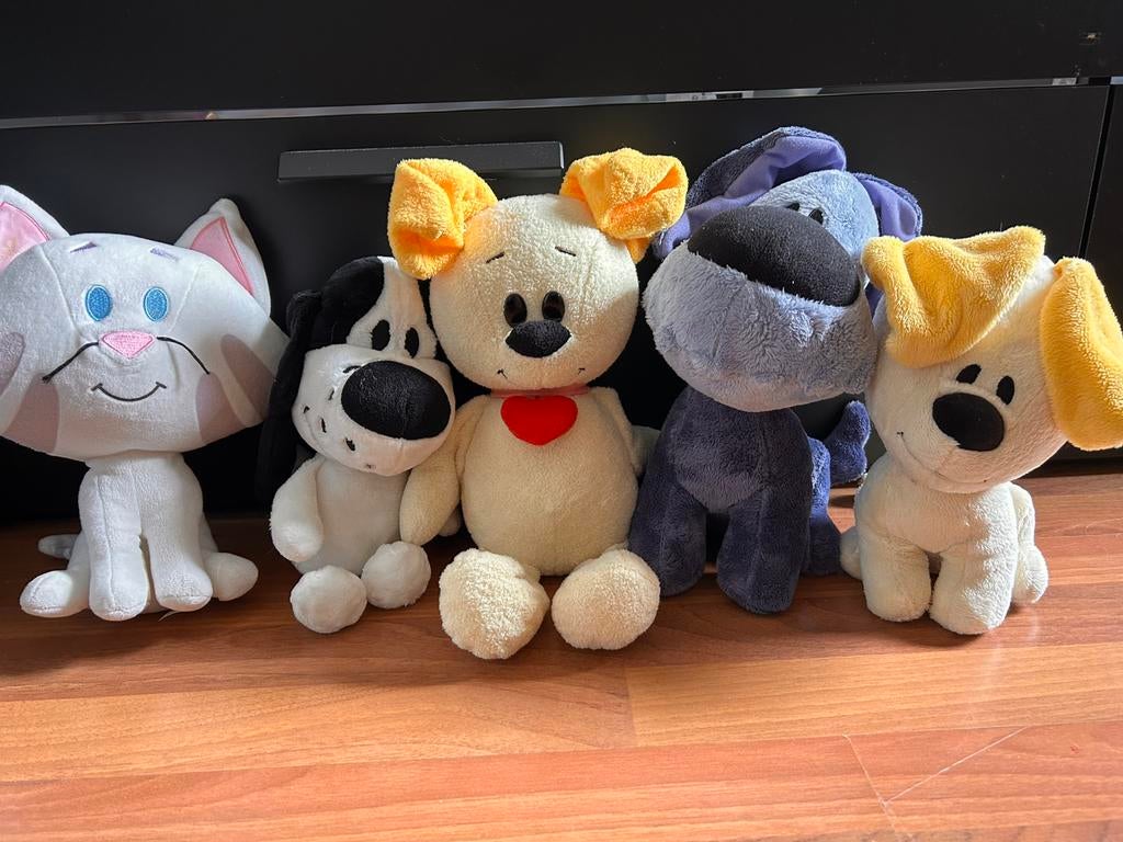 Woezel en pip knuffels ZGAN, Kinderen en Baby's, Speelgoed | Knuffels en Pluche, Ophalen, Zo goed als nieuw, Hond