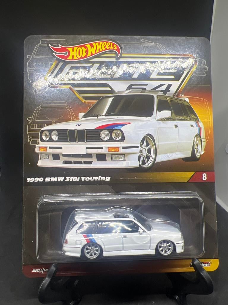 Hot Wheels 1990 BMW 318i Touring - Elite 64, Ophalen of Verzenden, Nieuw, Auto
