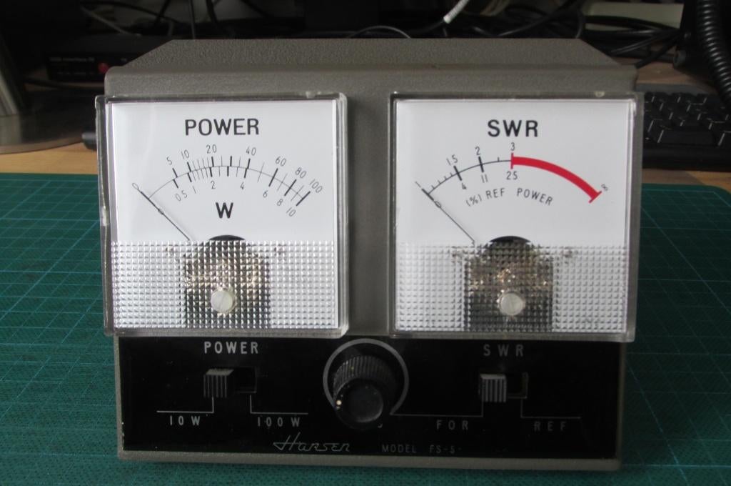 Power/SWR meter Hansen FS-5, Telecommunicatie, Zenders en Ontvangers, Ophalen of Verzenden, Zo goed als nieuw, Zender