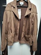 BRUINE FRANJE JAS NIEUW, Ophalen of Verzenden, Nieuw, Bruin