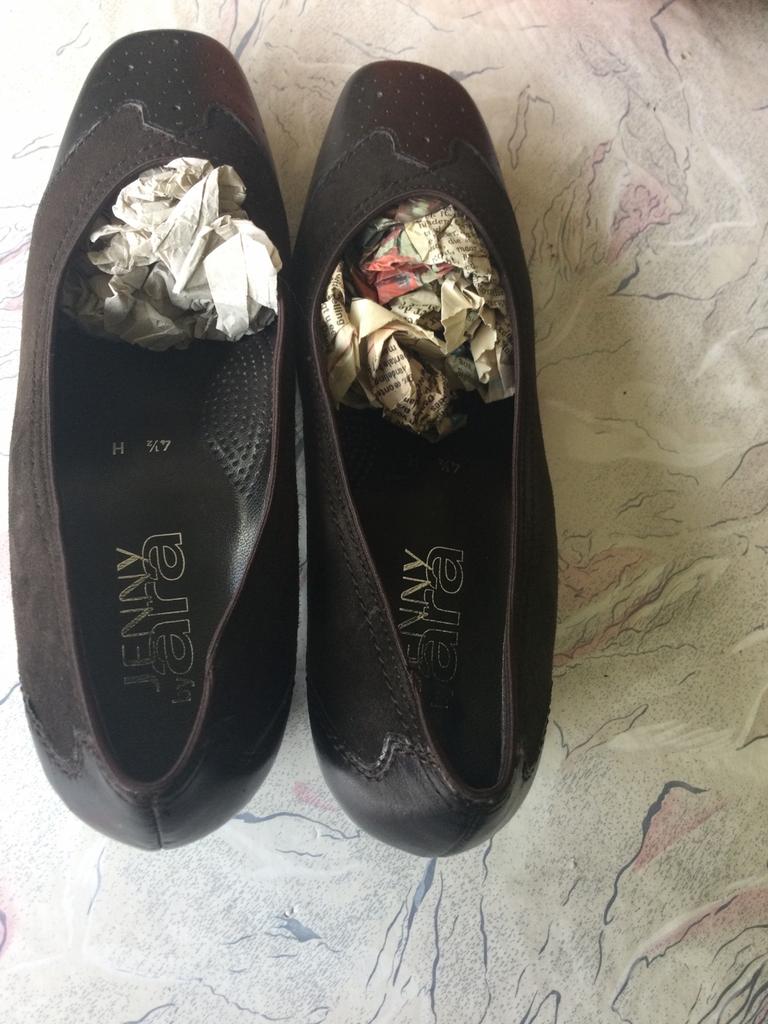 Mooie leer Jenny Ara pumps. Zgan. Maat 4,5, Ophalen of Verzenden, Zo goed als nieuw