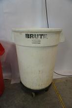 Brute ronde afvalcontainer afvalbakken container containers, Ophalen, Kunststof, Gebruikt, 50 tot 75 cm