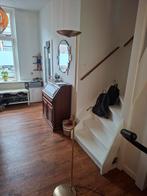 Stijlvolle messing vloerlamp - uplighter, Ophalen, Modern, Klassiek, Gebruikt, Metaal