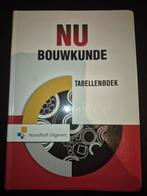 NU Bouwkunde Tabellenboek - In goede staat, Verzenden, Zo goed als nieuw, Bouwkunde, Diverse