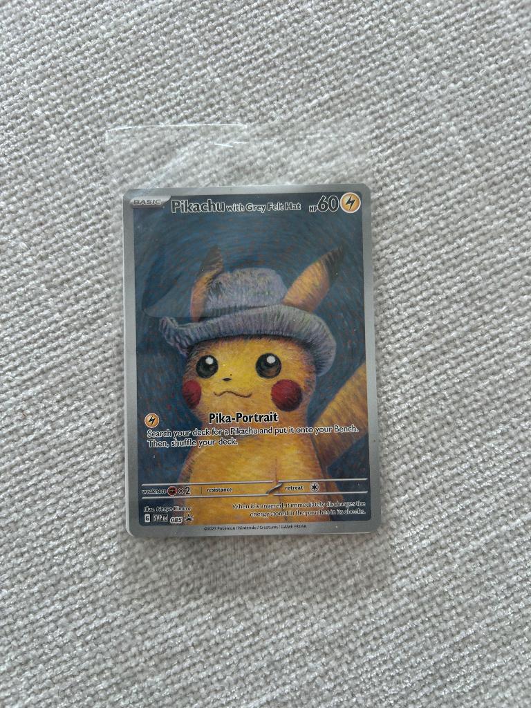 Pikachu van Gogh Sealed super nette staat, Ophalen of Verzenden, Nieuw