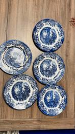 5 vintage Broadhurst "The English Scene" borden, Antiek en Kunst, Ophalen of Verzenden