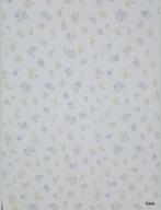 14035 Origineel vintage oud behang pastel bloemen 50s swiet, Huis en Inrichting, Stoffering | Behang, Ophalen of Verzenden, 50 tot 75 m²