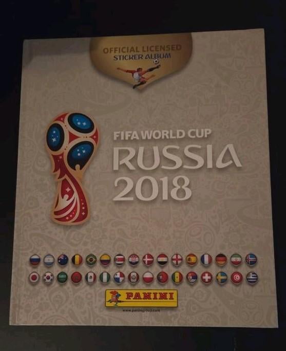 Panini Hardcover  worldcup 2018 (zwarte versie), Ophalen of Verzenden, Plaatje