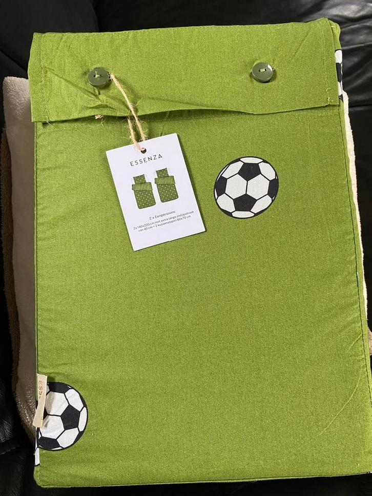 2x Nieuw Essenza eenpersoons dekbedovertrek 140x200 cm, Huis en Inrichting, Slaapkamer | Beddengoed, Nieuw, Dekbedovertrek, Eenpersoons