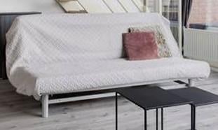 Slaapbank Ikea Beddinge, Huis en Inrichting, Slaapkamer | Slaapbanken, Ophalen, Gebruikt, Tweepersoons, 140 cm