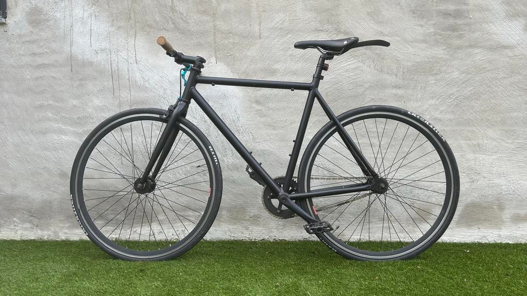Single speed fixie fiets, Terugtraprem, Versnellingen, Zo goed als nieuw, Ophalen