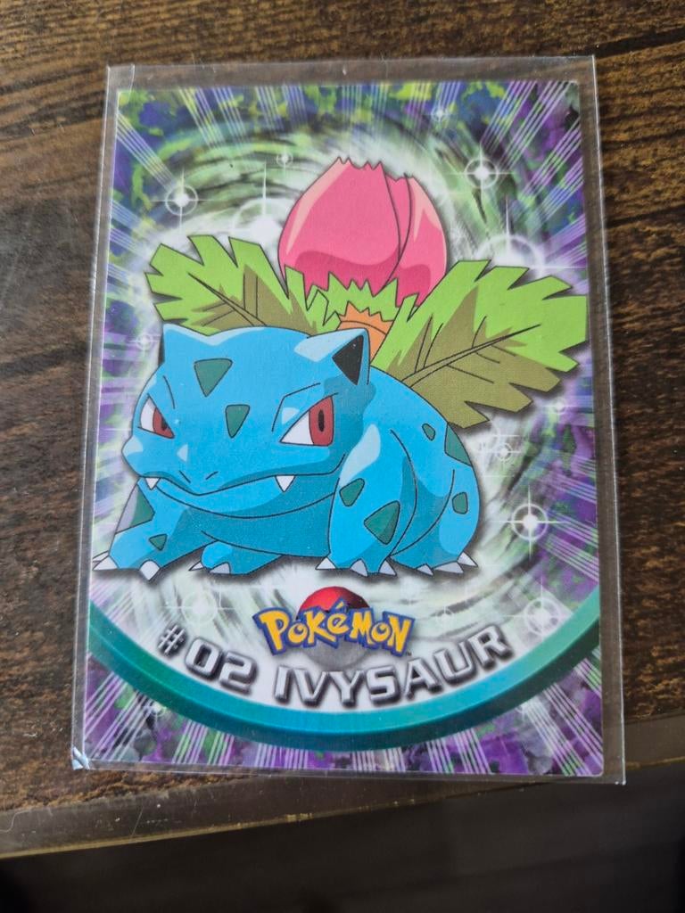 Ivysaur 02 topps 1999, Ophalen of Verzenden, Zo goed als nieuw