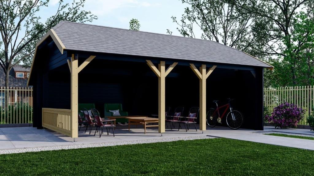 NIEUW Blokhut Wolfskap WKS1, Verzenden, Nieuw