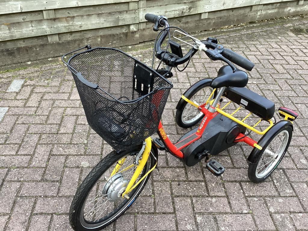 driewielfiets kind met ondersteuning, Ophalen of Verzenden, Gebruikt