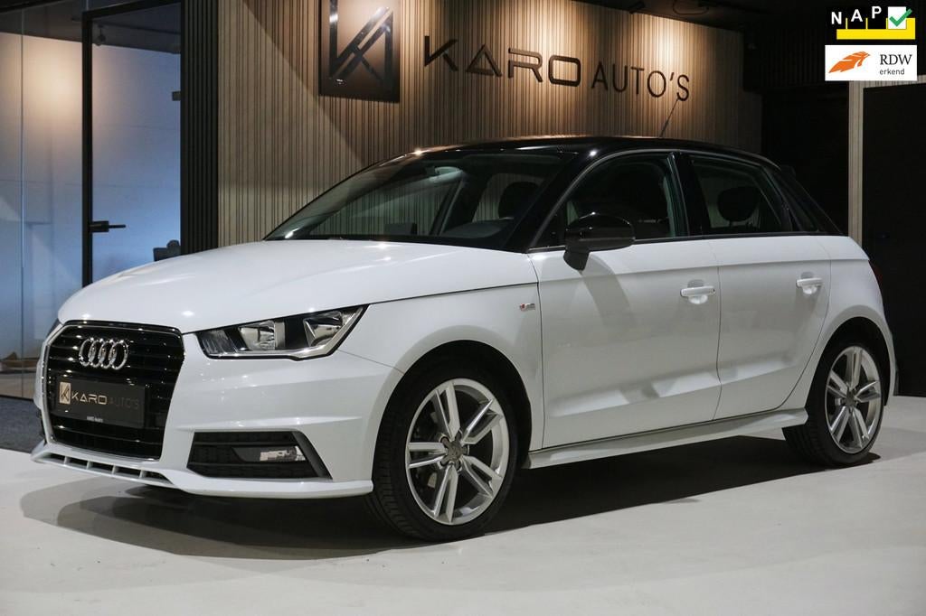 Audi A1 Sportback 1.0 TFSI S-line Cruise Navi Airco Mfs Lmv, Voorwielaandrijving, Stof, 95 pk, 4 stoelen