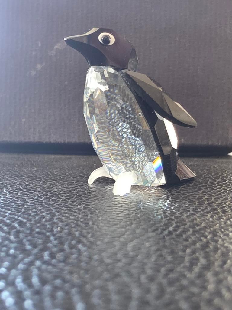 Swarovski Pinguïn Kristal Figuur - Zo goed als nieuw, Verzamelen, Ophalen of Verzenden, Zo goed als nieuw, Figuurtje