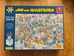 Jan van Haasteren Puzzel - 1000st Beurs van de Toekomst, Ophalen, 500 t/m 1500 stukjes, Zo goed als nieuw, Legpuzzel