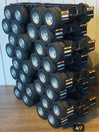 Bruder Scania 4-asser Chassis, Kinderen en Baby's, Speelgoed | Speelgoedvoertuigen, Ophalen of Verzenden, Zo goed als nieuw