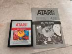 Atari 2600 spel Ms.Pacman met boekje, Spelcomputers en Games, Avontuur en Actie, 1 speler, Ophalen of Verzenden, Zo goed als nieuw