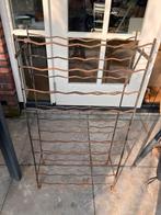 Wijnrek oud Frans, 40-45 flessen, Ophalen, Zo goed als nieuw, 25 flessen of meer, Metaal