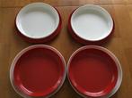 Camping Servies - Rood /Wit, Ophalen of Verzenden