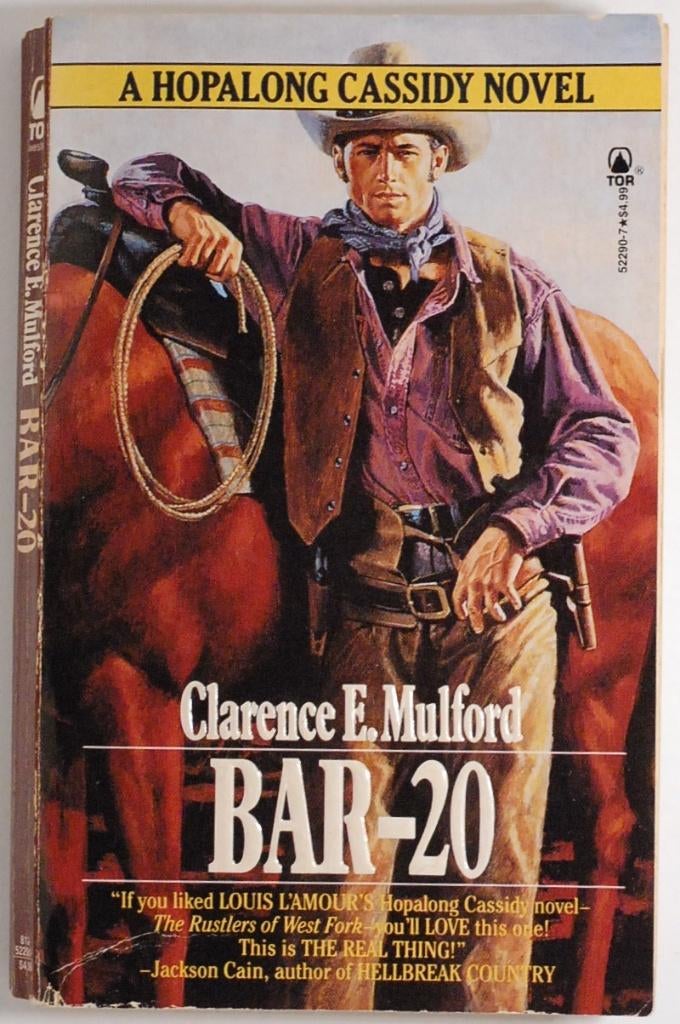 Bar-20 - Clarence E. Mulford | Engelstalig boek (1992), Verzenden, Gelezen